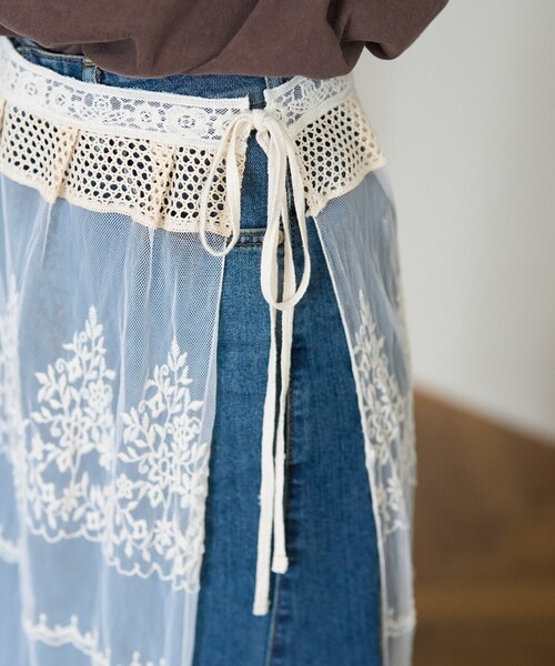 FREAK'S STORE（フリークスストア） スカート ナイロン レース