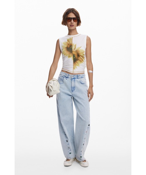 デシグアル グラデーションシャツ S インド製 デシグアル グラデーションシャツ S インド製 Desigual tシャツ