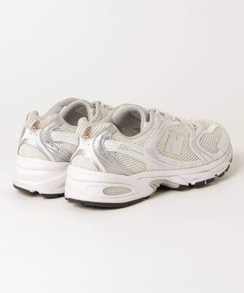 [New Balance] low cut спортивные туфли 24.5cm белый мужской 