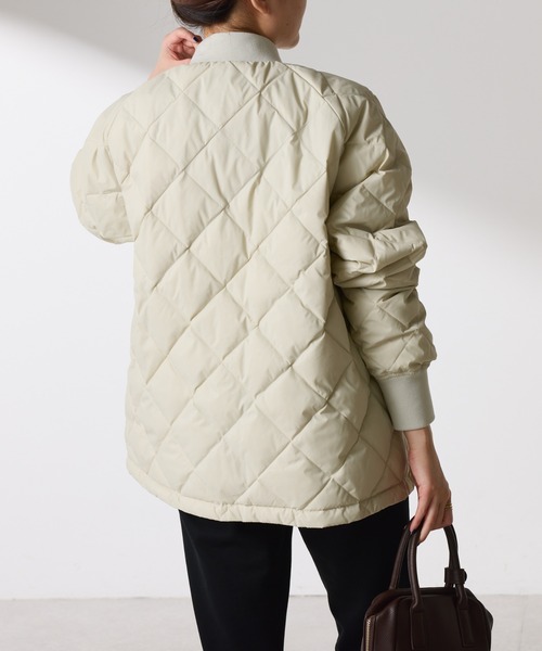 コラージュガリャルダガランテ TAIONコラボリバーシブルダウンコート ホワイト コラージュガリャルダガランテ TAIONコラボリバーシブルダウンコート