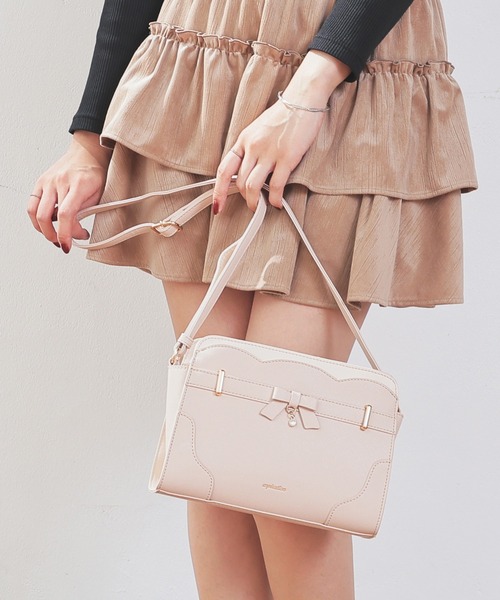 Honeys（ハニーズ） ショルダーバッグ バッグ リボンショルダーバッグ