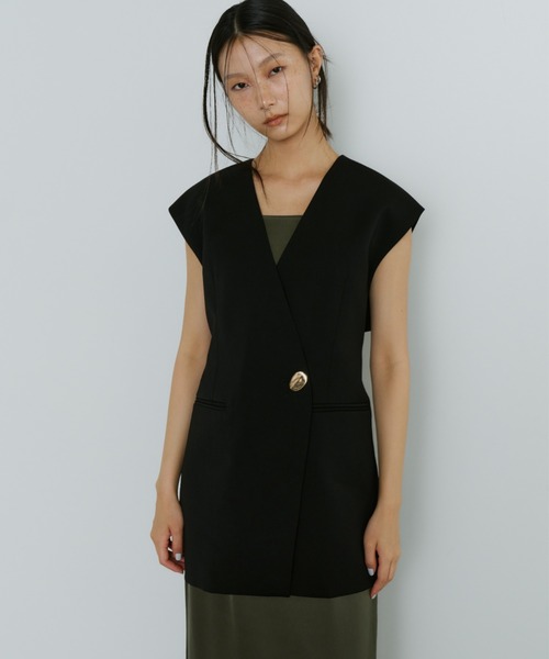 ANDRESD ベスト ジレ バックギミックジレ / back gimmick gilet