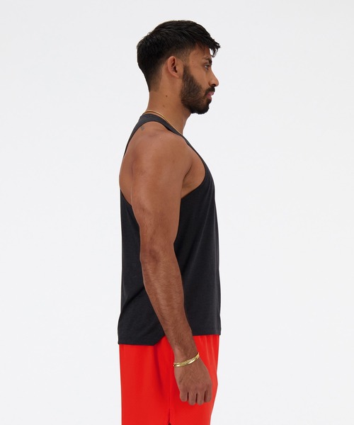 New Balance タンクトップ/シングレット　ブラック　定価11000 New Balance（ニューバランス） タンクトップ Athletics シングレット
