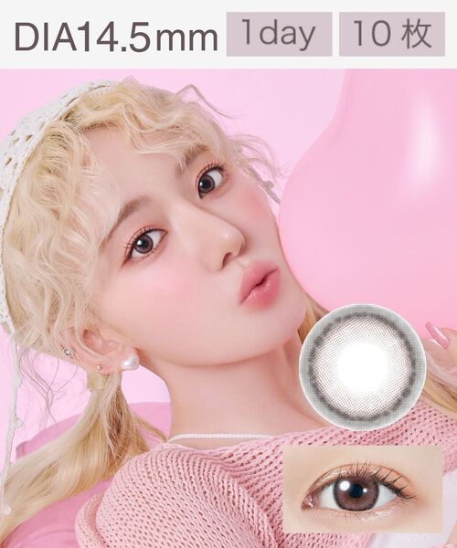 カラコン コンタクトレンズ モラク MOLAK 1DAY 10枚入り ピンクボム