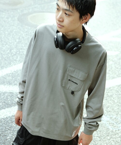 「FREAK'S STORE」 長袖Tシャツ LARGE ホワイト メンズ