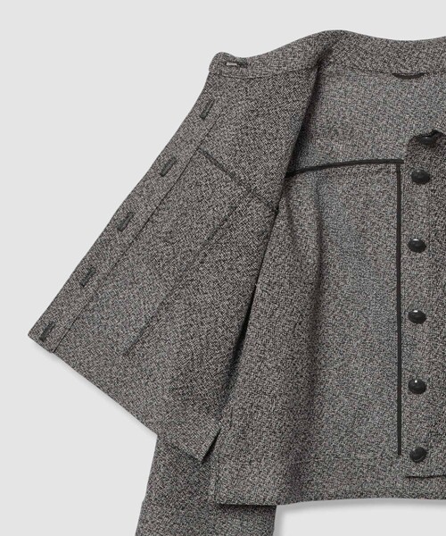 美品】ANAYI アナイ カラミコットンブルゾン 38 ANAYI（アナイ）の