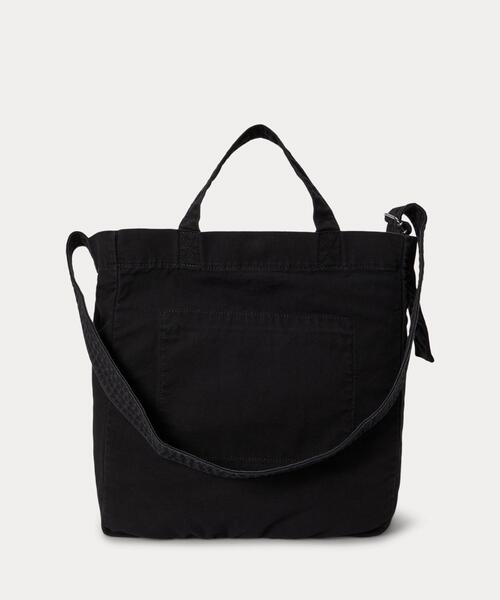 POLO RALPH LAUREN トートバッグ キャンバス ショッパー トート
