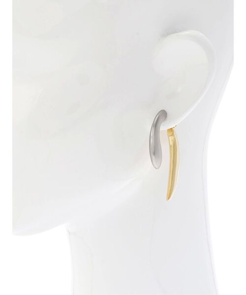 UN3D.（アンスリード） ピアス BI-COLOR DROP PIERCE / バイカラー