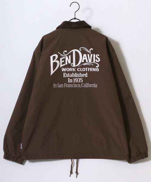 90s  べンディビス　ジャケット メンズL相当サイズ BEN DAVIS（ベンデイビス）】BD STADIUM JACKET / 刺繍 ワッペン