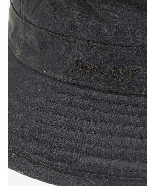 Barbour ブラック バケットハット Lサイズ Barbour 帽子 ハット ワックス コットン スポーツ ハット