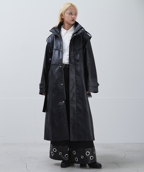 Ellno Loset（エルノロゼット） ワイドパンツ スラックス ハトメ