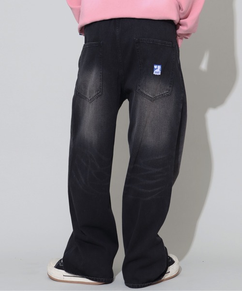 SEQUENZE ワイドパンツ ジーンズ 「SEQUENZ/シークエンズ」APPLIQUE