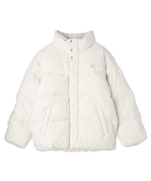 GUESS（ゲス） ダウンジャケット MEDIUM ホワイト メンズ : ZOZOTOWN