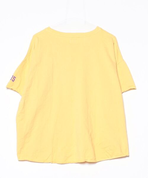 「RIDING HIGH」 半袖カットソー - イエロー レディース_画像2