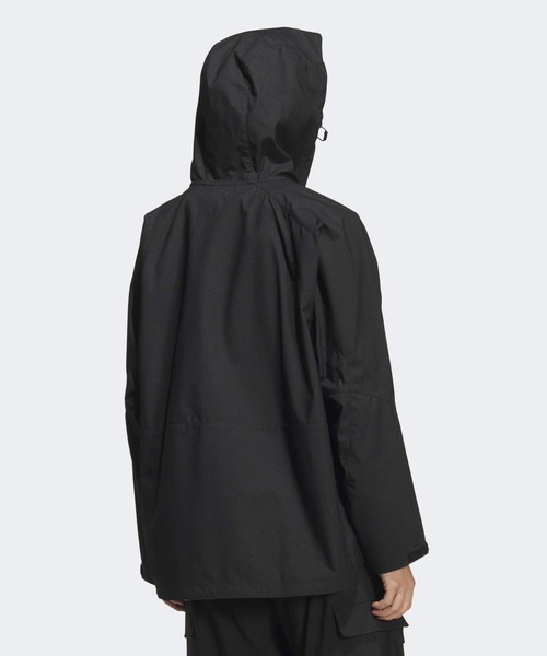 アディダス 防水 ナイロンジャケット ナイロンパーカー Lサイズ ブラック adidas（アディダス） ナイロンジャケット シティエスケープ ルーズ