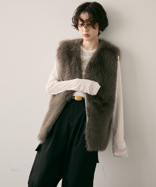 美品❗️オーダーメイド　羊革シープスキン　ジレベスト COLONY 2139（コロニー トゥーワンスリーナイン） ベスト ジレ