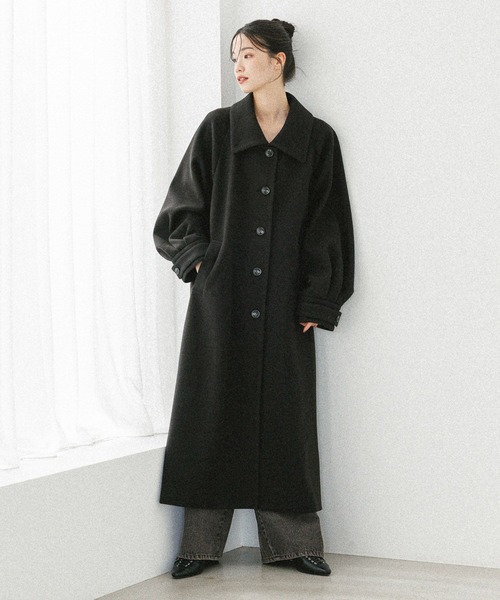 deres デレス9th フェザーロングコート黒 G-LARY ロングコート｜ブラック｜ウィメンズ｜DIESEL