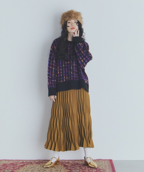 manana suerte（マニャーナスエルテ） ニット セーター マルチカラー