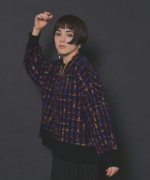 manana suerte（マニャーナスエルテ） ニット セーター マルチカラー