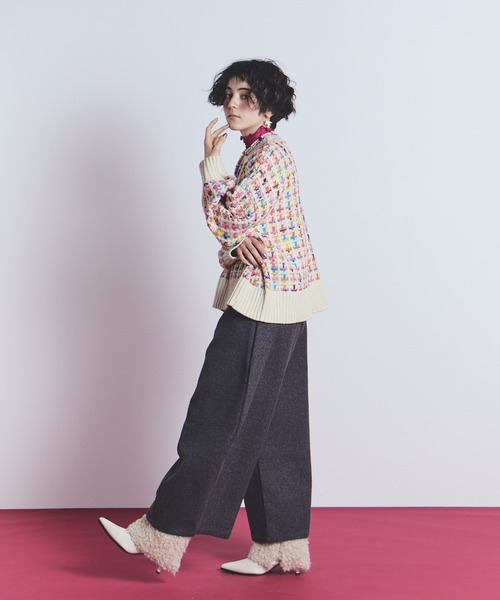 manana suerte（マニャーナスエルテ） ニット セーター マルチカラー