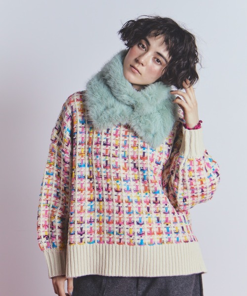 manana suerte（マニャーナスエルテ） ニット セーター マルチカラー