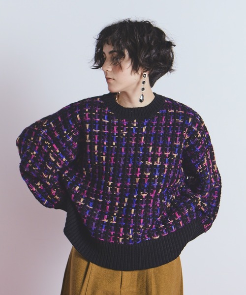 manana suerte（マニャーナスエルテ） ニット セーター マルチカラー