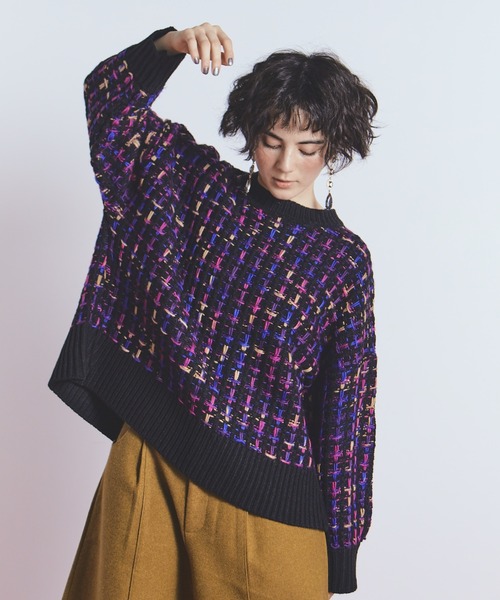 manana suerte（マニャーナスエルテ） ニット セーター マルチカラー