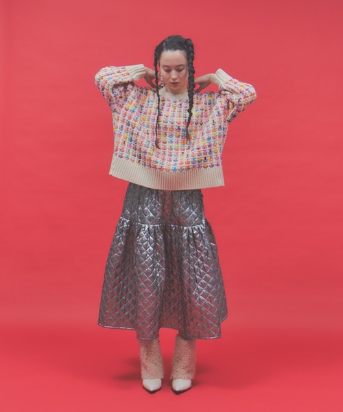 manana suerte（マニャーナスエルテ） ニット セーター マルチカラー