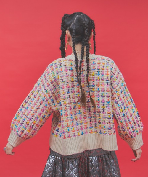 manana suerte（マニャーナスエルテ） ニット セーター マルチカラー