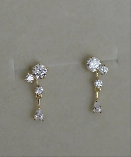 ピアス レディース 4連 ダイヤピアス(BDS) メンズ : ZOZOTOWN Yahoo!店