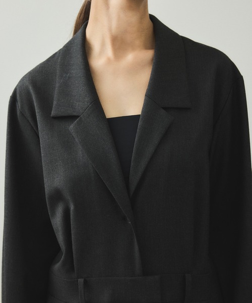 ADAM ET ROPE'（アダムエロペ） オールインワン 「EMOELLE」テーラード