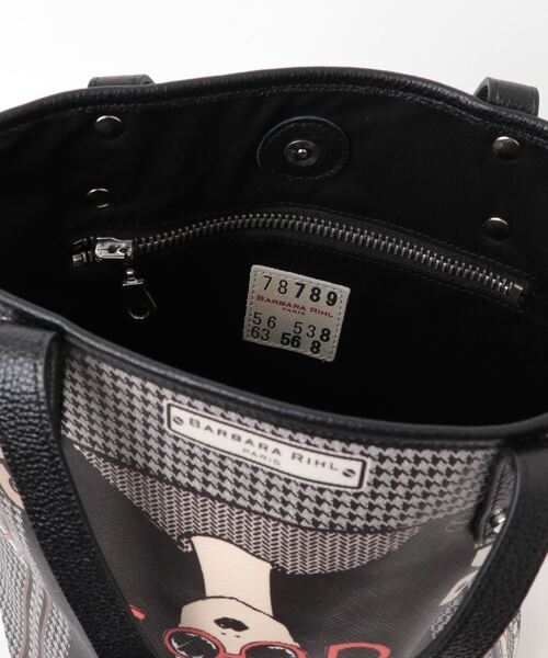 「BARBARA RIHL」 トートバッグ - ブラック レディース_画像4