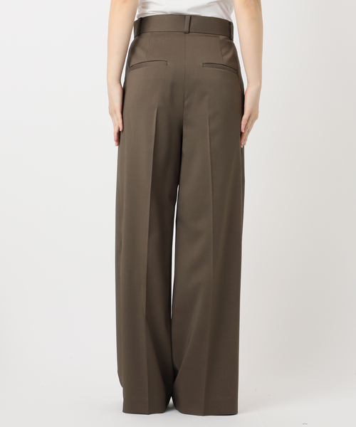 NOBLE（ノーブル） スラックス パンツ 「追加」エステルツイル