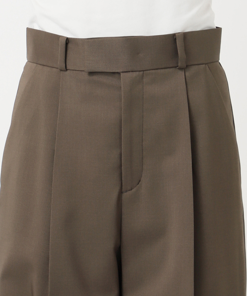 NOBLE（ノーブル） スラックス パンツ 「追加」エステルツイル