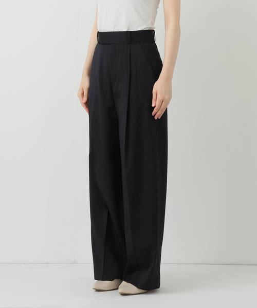 NOBLE（ノーブル） スラックス パンツ 「追加」エステルツイル