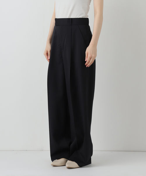 NOBLE（ノーブル） スラックス パンツ 「追加」エステルツイル