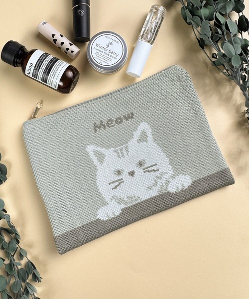 CALIFORNIA OUTFITTERS ポーチ 10E8 アニマルニットポーチ