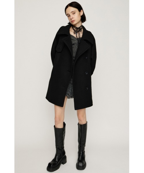 SLY（スライ） ステンカラーコート コート STAND NECK MIDI COAT