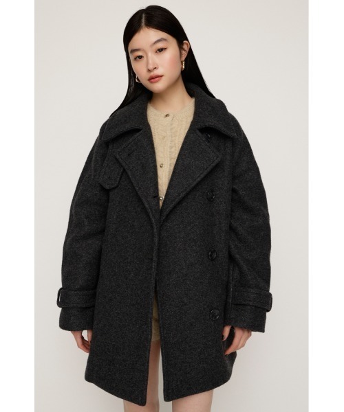 SLY（スライ） ステンカラーコート コート STAND NECK MIDI COAT