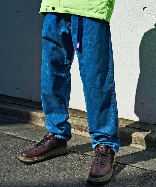 数回着美品 ノースフェイス パープルレーベル テーラード デニムパンツ 34 THE NORTH FACE PURPLE LABEL 「THE LABEL」 デニムパンツ 34inch