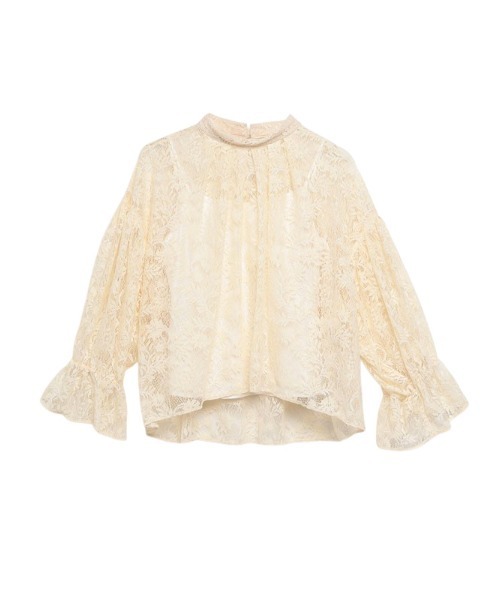 「EIMY ISTOIRE」 長袖ブラウス FREE ピンクベージュ レディース_画像6