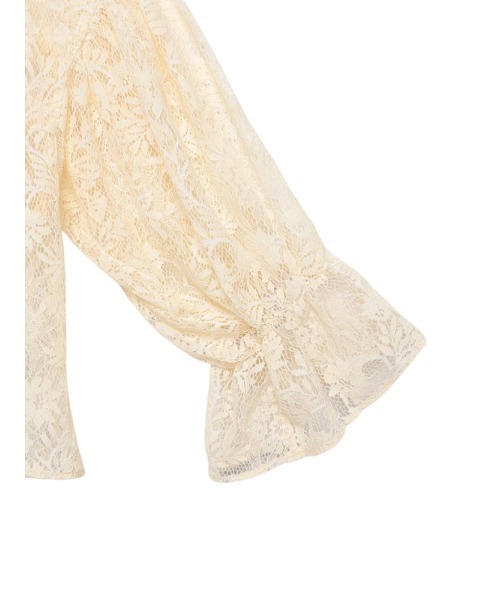 「EIMY ISTOIRE」 長袖ブラウス FREE ピンクベージュ レディース_画像9