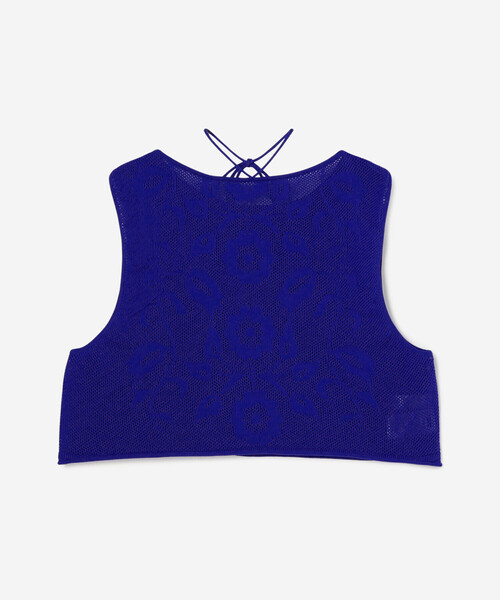 「Bshop」 「a menda」ニットベスト ONE ピンク レディース_画像2