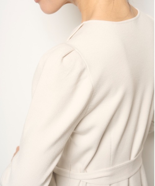 美品‼︎CELFORD アイボリー フレアニットロングワンピース38サイズ CELFORD（セルフォード） ニットワンピース 38 アイボリー レディース