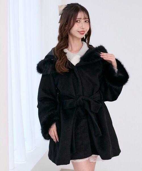 MAJESTIC LEGON（マジェスティックレゴン） コート アウター フード付