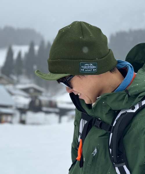 Clef（クレ） ニット帽 ニットキャップ 「クレ」ハッスイ スノー