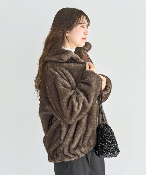 Green Parks（グリーンパークス） ブルゾン アウター ミンクライク