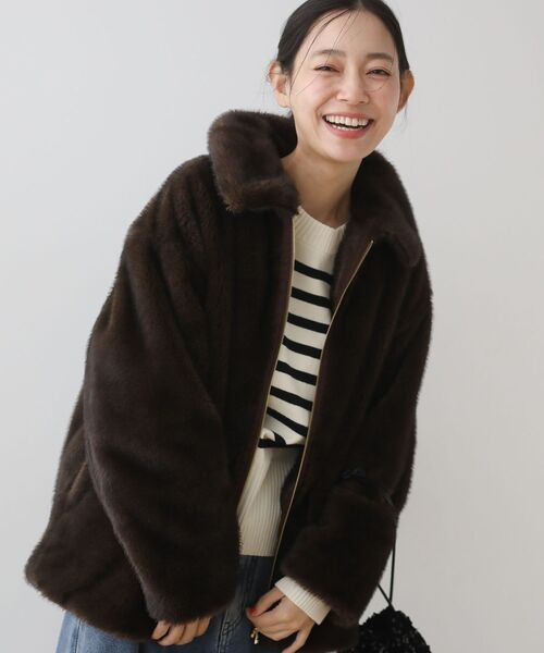 Green Parks（グリーンパークス） ブルゾン アウター ミンクライク