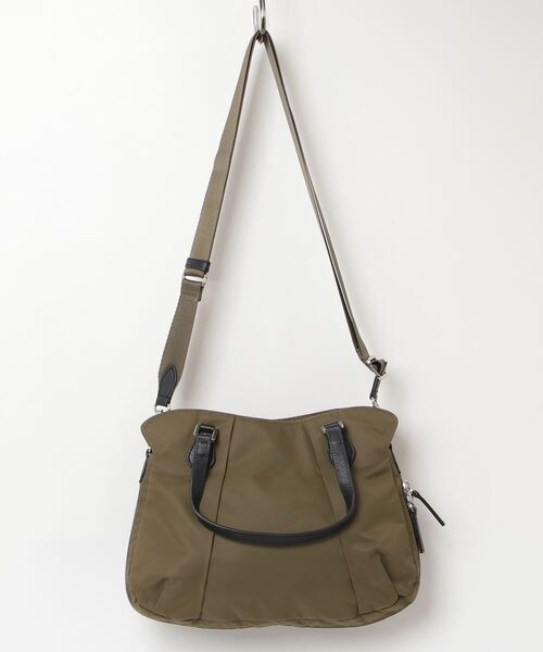 「Y'SACCS」 2WAYバッグ FREE カーキ レディース_画像2