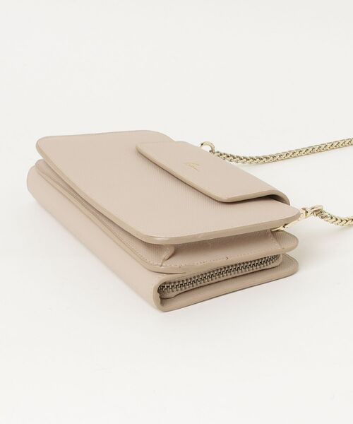 「Gem.」 ワンポイントショルダーバッグ - ベージュ レディース_画像3